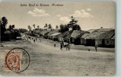 Mombasa 1917 - Salim Road Kisauni Briefmarke Bildseite