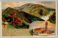 Klinovec Keilberg 1902 Lithographie Hotel Aussichtsturm Kaiser Franz Josef