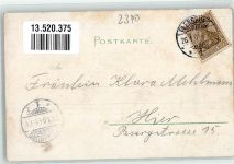 24937 W2390 Flensburg Foto AK Gasthaus Münchner Bürgerhaus Gaststube Klatschmohn Ort lt. Stempel