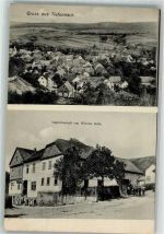 96352 W8641 Tiefenbach , Oberfr 1910 - Gasthaus Grün Bahnpost -Giessen