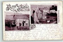 65326 W6209 Michelbach , Untertaunuskr 1902 - Hotel deutsches Haus