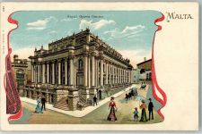 Valletta Lithographie Royal Opera House