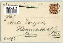 45525 W4320 Hattingen , Ruhr 899 Lithographie Rahlenberg Ruhr Schloss Broich