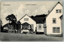 63697 W6476 Hirzenhain , Wetteraukr Foto AK Gasthaus Jungmann