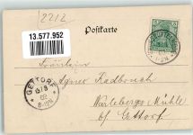 25541 W2212 Brunsbüttelkoog 1902 - Brunsbüttelhafen Reichenstrasse