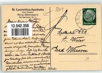 83119 W8201 Obing Foto AK St. Laurentius Apotheke