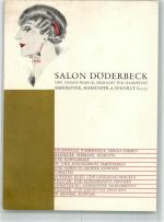 W3000 Hannover Salon Döderbeck Werbung keine AK Friseur