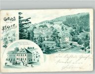 95176 W8684 Hölle a d sächs Saale 1902 - Gasthaus zum Höllental Gasthausstempel