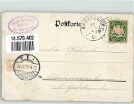 95176 W8684 Hölle a d sächs Saale 1902 - Gasthaus zum Höllental Gasthausstempel