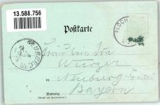 73207 W7310 Plochingen 1898 Lithographie Kapelle Filsbrücke