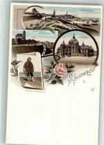 2491 Scheveningen Den Haag Lithographie Beruf Fischer Postamt