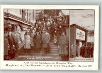 Wien 2. Bezirk, Leopoldstadt Hygiene - Der durchsichtige Mernsch Eröffnung Dr. Michael Hainisch Atelier Scolik Gewerbeausstellung 1925 BOAKC