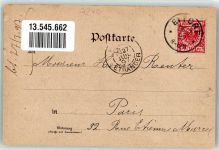 72160 W7240 Horb am Neckar 1896 Lithographie Schütte Marktbrunnen Stadtkirche