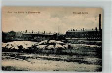 04910 O7904 Elsterwerda Foto AK Biehla Steingut-Fabrik