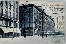 1090 Wien 9. Bezirk, Alsergrund Foto AK Geschäft Universitätsstrasse