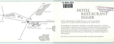 9500 Villach-Innere Stadt Klapp AK Hotel Egger