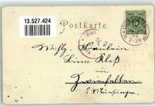 88250 W7987 Weingarten , Württ 1898 Lithographie Kaiserstein Kaserne