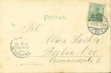 Korkrelief Verlag E.B. & C.i.B.Eduard Büttner 9486 Korkkarte
