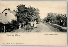 25860 W2251 Olderup 1912 - Dorfstraße Meierei