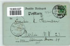 33039 W3493 Oeynhausen 1899 Mondschein Am Kurpark