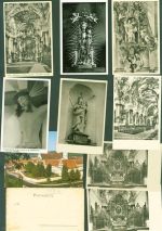 88529 W7942 Zwiefalten , Württ Kleinposten bis 20 Lot mit 18 AK Klosterkirche Münster