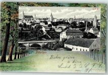 02625 O8600 Bautzen 1903 - Dom St. Petri Wasserturm Bahnpoststempel