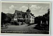 76593 W7562 Scheuern Gebrauchsspuren Kurhaus z. Sternen Gernsbach Kriegerdenkmal