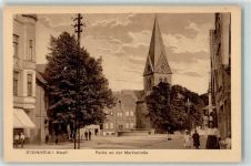 32839 W4939 Steinheim , Westf - Marktstraße Kirche