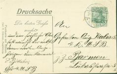 O1800 Brandenburg an der Havel Bismarckwarte Bismarckdenkmal AK mit Leporello