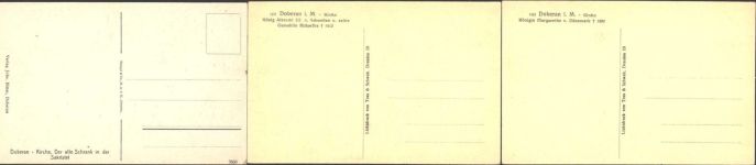18209 O2560 Bad Doberan - Kirche , Lot mit 7 div AK