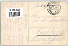 Wilna Vilnius Foto AK Bahnhof Feldpost WK I 77.Reserve-Div.