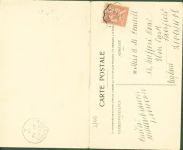 61140 Bagnoles-de-l'Orne 1904 Klapp AK Vogelschau