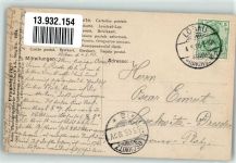 NPG Serie 344/6 Oranotypie Amor Zwerg Erotik Jugendstil Surrealismus 1906