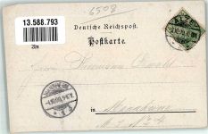 55232 W6508 Alzey 1900 Lithographie Kriegerdenkmal Weintrauben