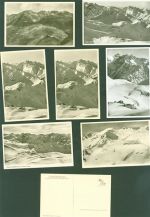 Edmund Probst Haus Kleinposten bis 20 Lot mit 20 AK Nebelhorn Originale aus dem Metzarchiv einige mehrfach