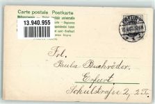 Schreibmaschine Engel Pfingsten AK Blütenbild 1905 Lithographie / Prägedruck
