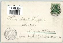 57000 Metz 1903 Lithographie Dom Neues Hauptportal Marschall Faber Theaterplatz