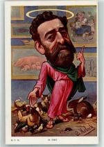 Alphonse Hector Colomb Karikatur M. Piot B. Moloch Künstler