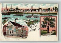65795 W6234 Okriftel BOAKC Lithographie Kaufhaus Stiehl Alte Eiche