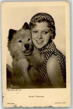 Original Unterschriften/ Autogramm Theimer Gretl Hund Chow Chow Filmschauspieler Foto AK