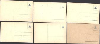 Serie komplett Lot mit 6 AK Am Elterngrab Trauer Foto AK