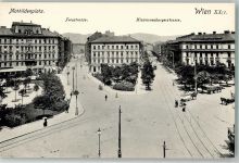 1200 Wien 20. Bezirk, Brigittenau - Treu- Klosterneuburger- u. Jägerstraße Mathildenplatz Pferdestraßenbahn