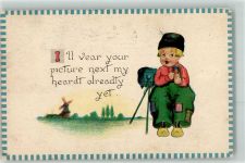 Hollandkind AK Fotoapparat 1931