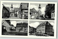 77731 W7608 Willstätt - Hauptstraße Kriegerdenkmal Schulhaus
