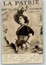Zeitung Reutlinger (Paris) 1902 Fotomontage AK