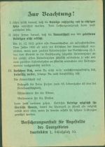 W6600 Brebach-Fechingen Angestelltenversicherung Bescheinigung über die Endzahlen aus der Aufrechnung Versicherung KEINE AK