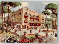 80070 Ischia Künstlerkarte Hotel Regina Palace