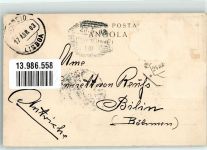 Luanda 1903 Gebrauchsspuren Calcada das Cruzes