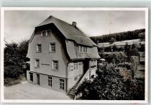 78141 W7741 Schönwald im Schwarzwald Gebrauchsspuren Pension Haus Bäuerle Ort handschriftlich