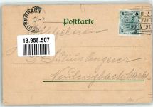 Wikingerzug Serie Aus der Germanenzeit Verlag Boehme Berlin Nr. 20 Germane 1900 Lithographie / Künstlerkarte